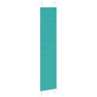 Produktbild för Plisserad persienn bensingrön 50x200cm tyg bredd 49,4cm