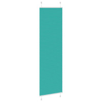 Produktbild för Plisserad persienn bensingrön 55x200cm tyg bredd 54,4cm