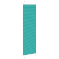 Produktbild för Plisserad persienn bensingrön 55x200cm tyg bredd 54,4cm