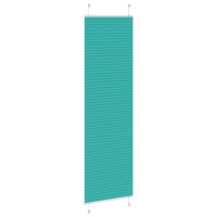 Produktbild för Plisserad persienn bensingrön 60x200cm tyg bredd 59,4cm