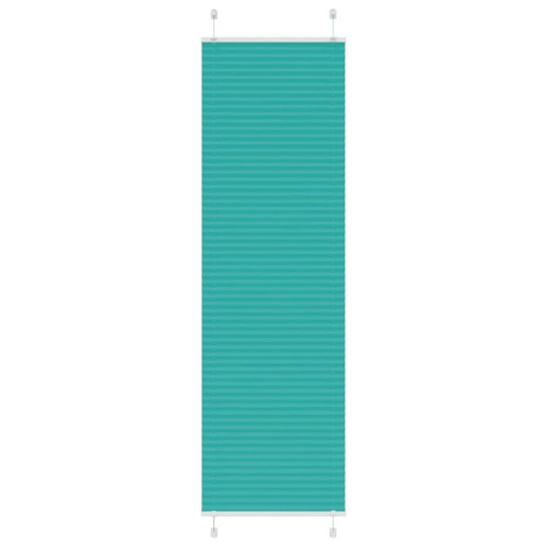 vidaXL Plisserad persienn bensingrön 65x200cm tyg bredd 64,4cm