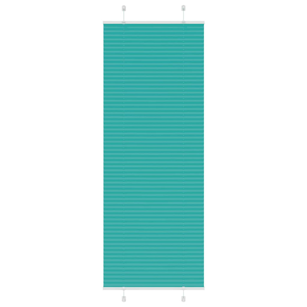 Produktbild för Plisserad persienn bensingrön 70x200 cm tyg bredd 69,4 cm
