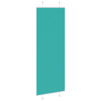 Produktbild för Plisserad persienn bensingrön 75x200 cm tyg bredd 74,4cm