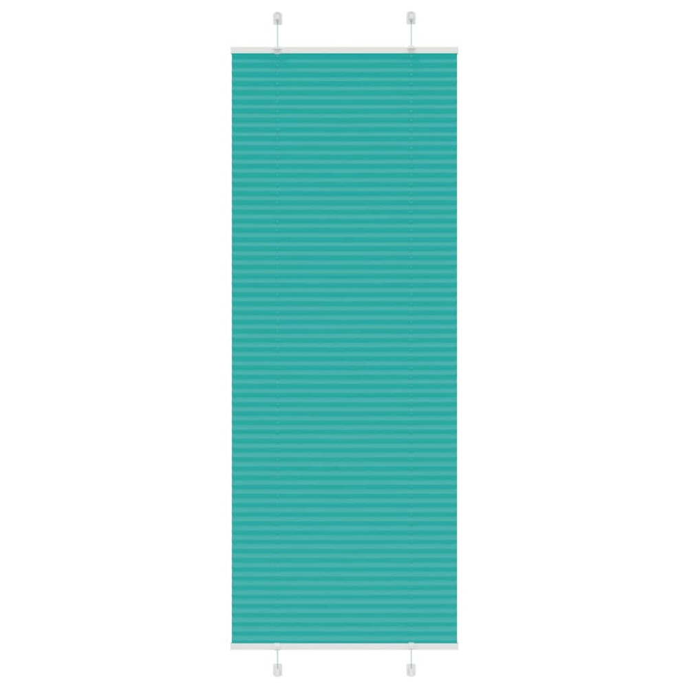 Produktbild för Plisserad persienn bensingrön 80x200 cm tyg bredd 79,4 cm