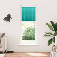 Produktbild för Plisserad persienn bensingrön 80x200 cm tyg bredd 79,4 cm
