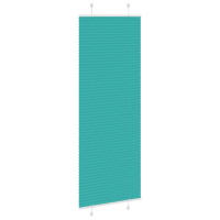 Produktbild för Plisserad persienn bensingrön 80x200 cm tyg bredd 79,4 cm