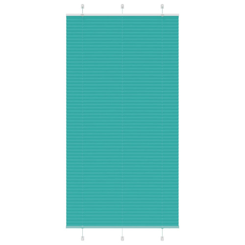 vidaXL Plisserad persienn bensingrön 100x200 cm tyg bredd 99,4 cm