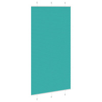 Produktbild för Plisserad persienn bensingrön 100x200 cm tyg bredd 99,4 cm