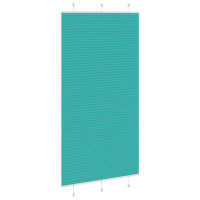 Produktbild för Plisserad persienn bensingrön 100x200 cm tyg bredd 99,4 cm
