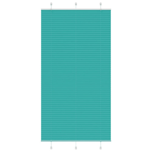 vidaXL Plisserad persienn bensingrön 105x200 cm tyg bredd 104,4cm