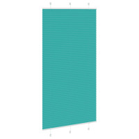 Produktbild för Plisserad persienn bensingrön 110x200 cm tyg bredd 109,4cm