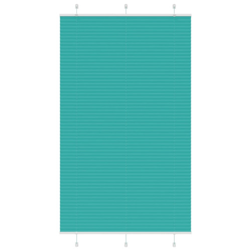 vidaXL Plisserad persienn bensingrön 120x200 cm tyg bredd 119,4cm