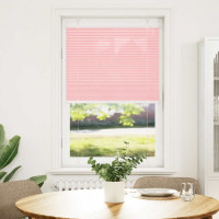Produktbild för Plisserad persienn rosa 70x100 cm tyg bredd 69,4 cm polyester