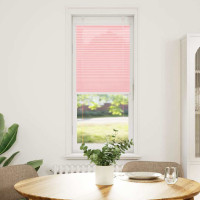 Produktbild för Plisserad persienn rosa 45x150cm tyg bredd 44,4cm polyester