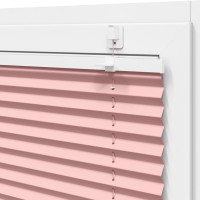 Produktbild för Plisserad persienn rosa 80x150 cm tyg bredd 79,4 cm polyester