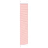 Produktbild för Plisserad persienn rosa 40x200cm tyg bredd 39,4cm polyester