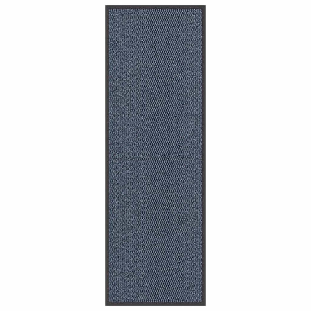 Produktbild för Dörrmatta blå 60x180 cm