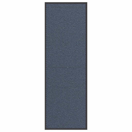 vidaXL Dörrmatta blå 60x180 cm