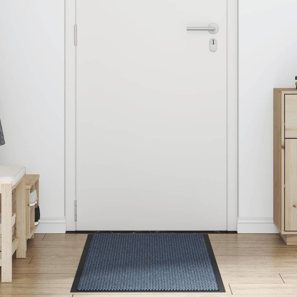 Produktbild för Dörrmatta blå 60x180 cm