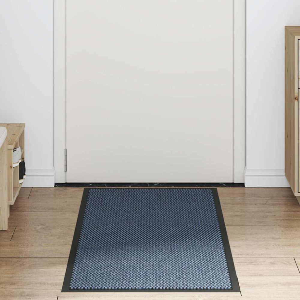 Produktbild för Dörrmatta blå 60x180 cm