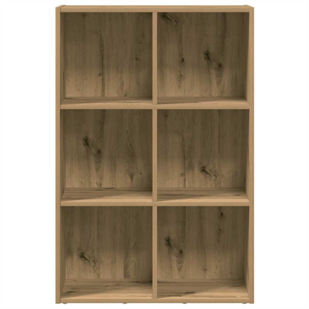 Produktbild för Bokskåp/skänk hantverksmässig ek 66x30x98 cm konstruerat trä
