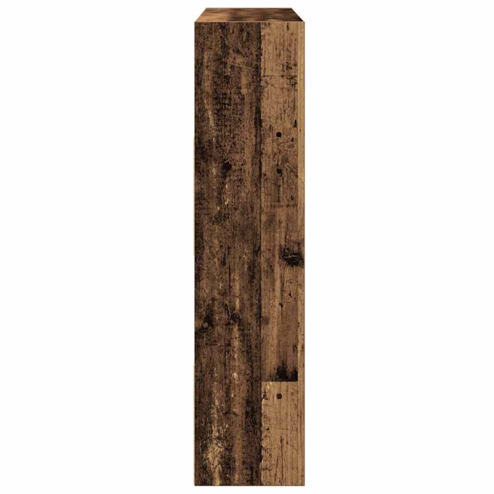 Produktbild för Bokskåp/rumsavdelare gammalt trä 105x24x102 cm