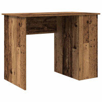 Produktbild för Skrivbord gammalt trä 100x55x75 cm konstruerat trä