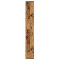 Produktbild för Bokhylla gammalt trä 157x24x160 cm konstruerat trä