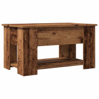 Produktbild för Soffbord gammalt trä 79x49x41 cm konstruerat trä
