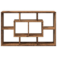 Produktbild för Vägghylla gammalt trä 85x16x52,5 cm konstruerat trä
