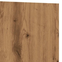 Produktbild för Planteringslåda hantverksmässig ek 40x40x40 cm konstruerat trä