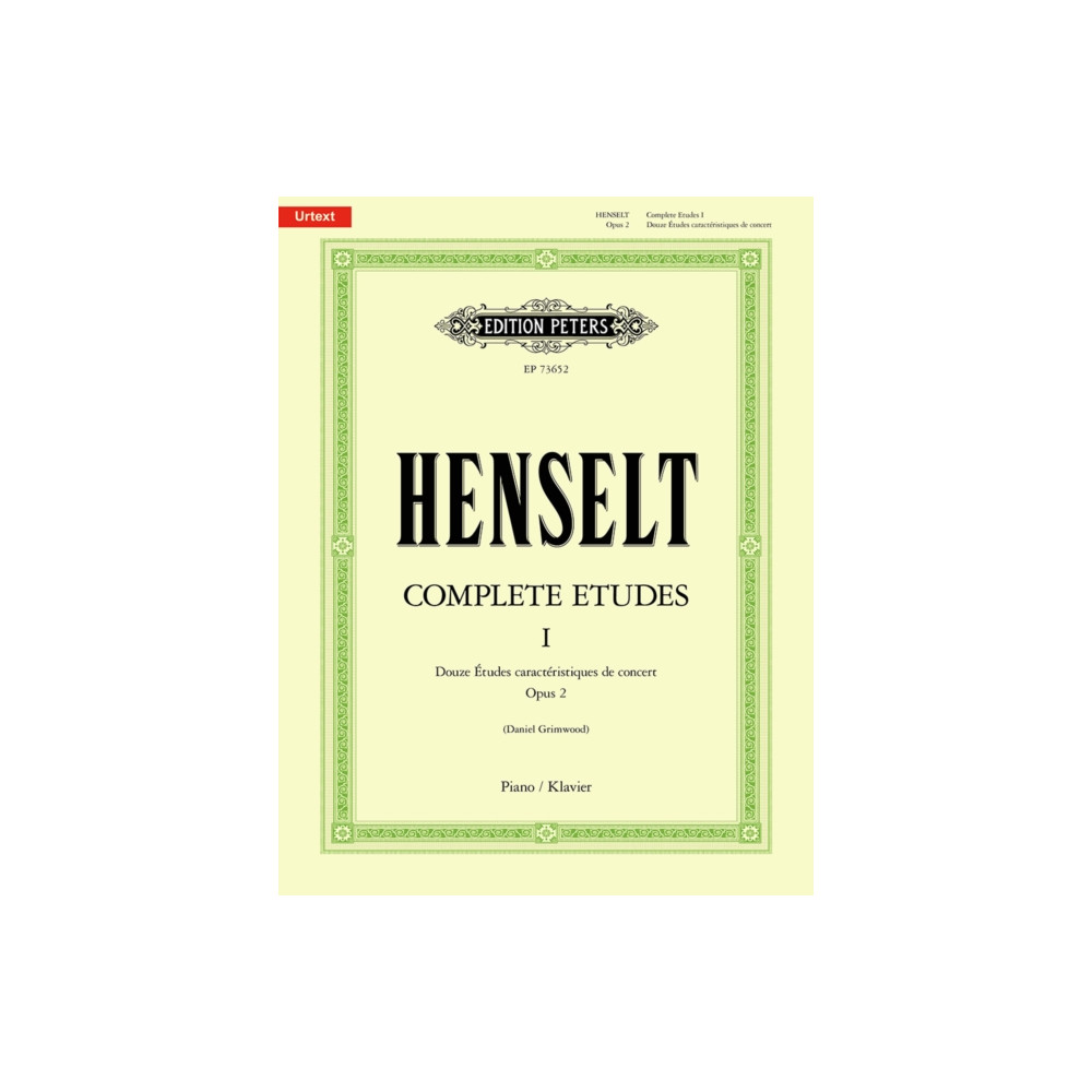 Produktbild för Complete Etudes I (häftad, eng)