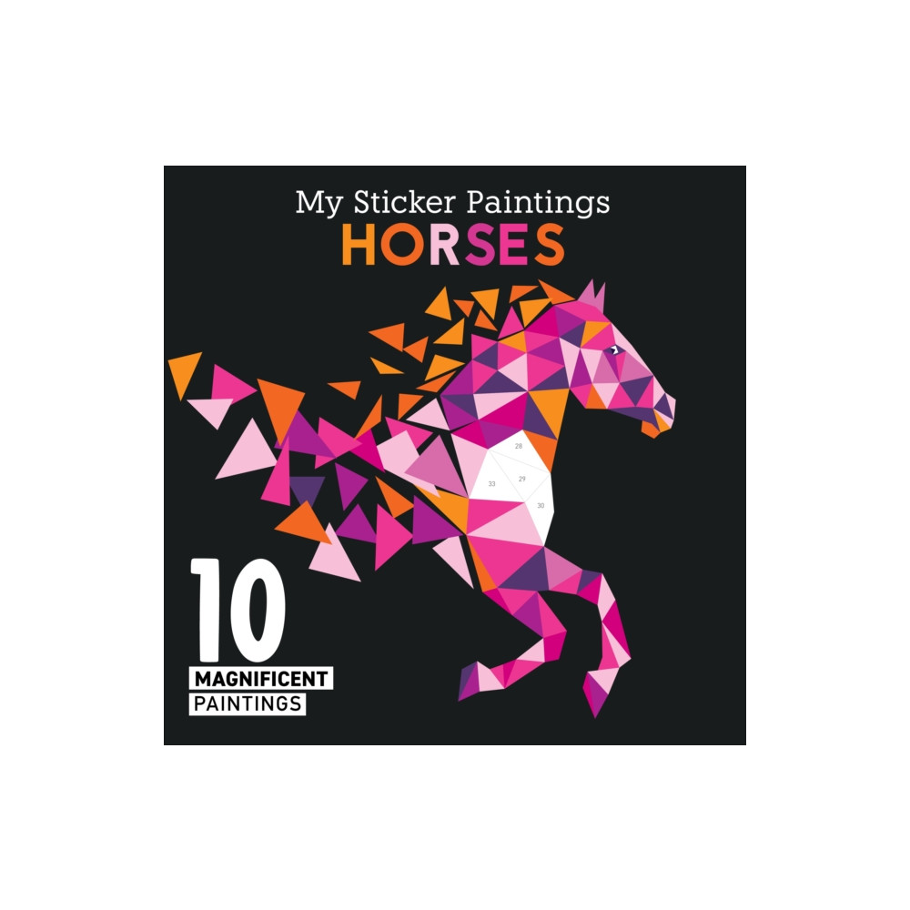 Produktbild för My Sticker Paintings: Horses (häftad, eng)