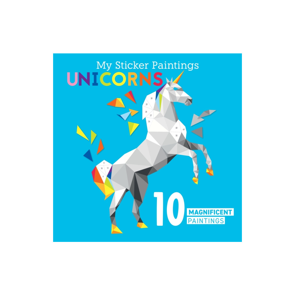 Produktbild för My Sticker Paintings: Unicorns (häftad, eng)