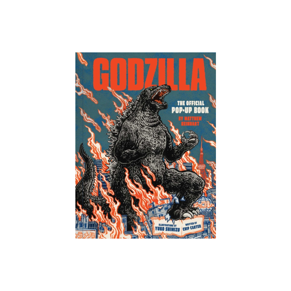 Produktbild för Godzilla: The Official Pop-Up Book (inbunden, eng)