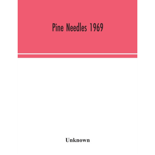 Alpha Edition Pine Needles 1969 (häftad, eng)