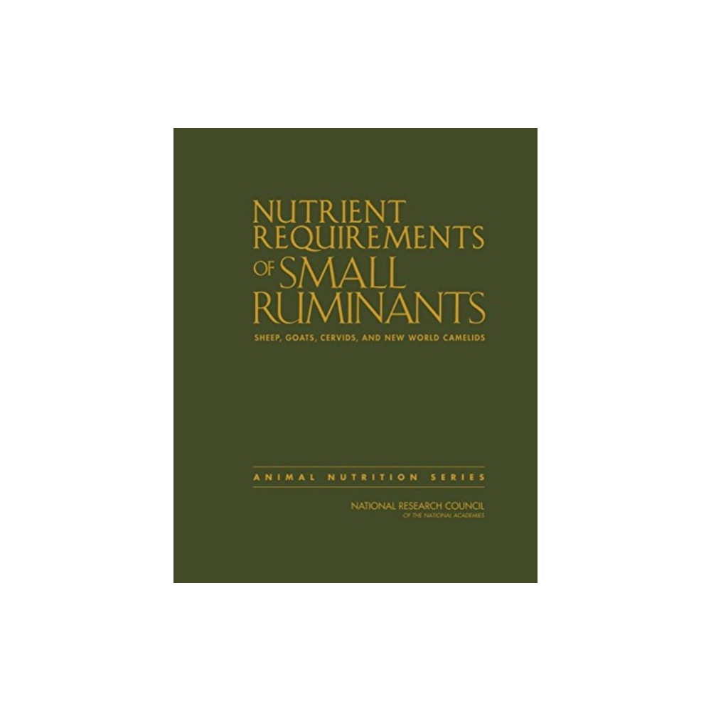 Produktbild för Nutrient Requirements of Small Ruminants (häftad, eng)