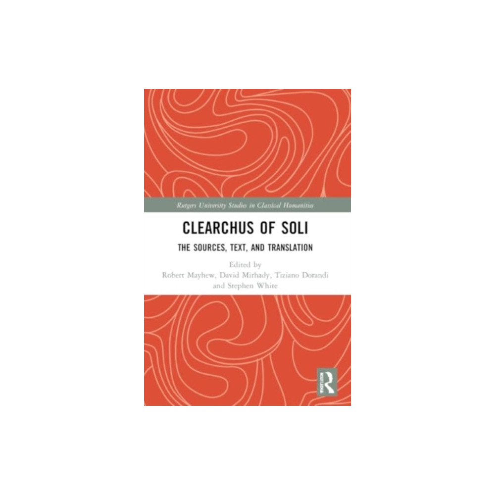 Produktbild för Clearchus of Soli (häftad, eng)