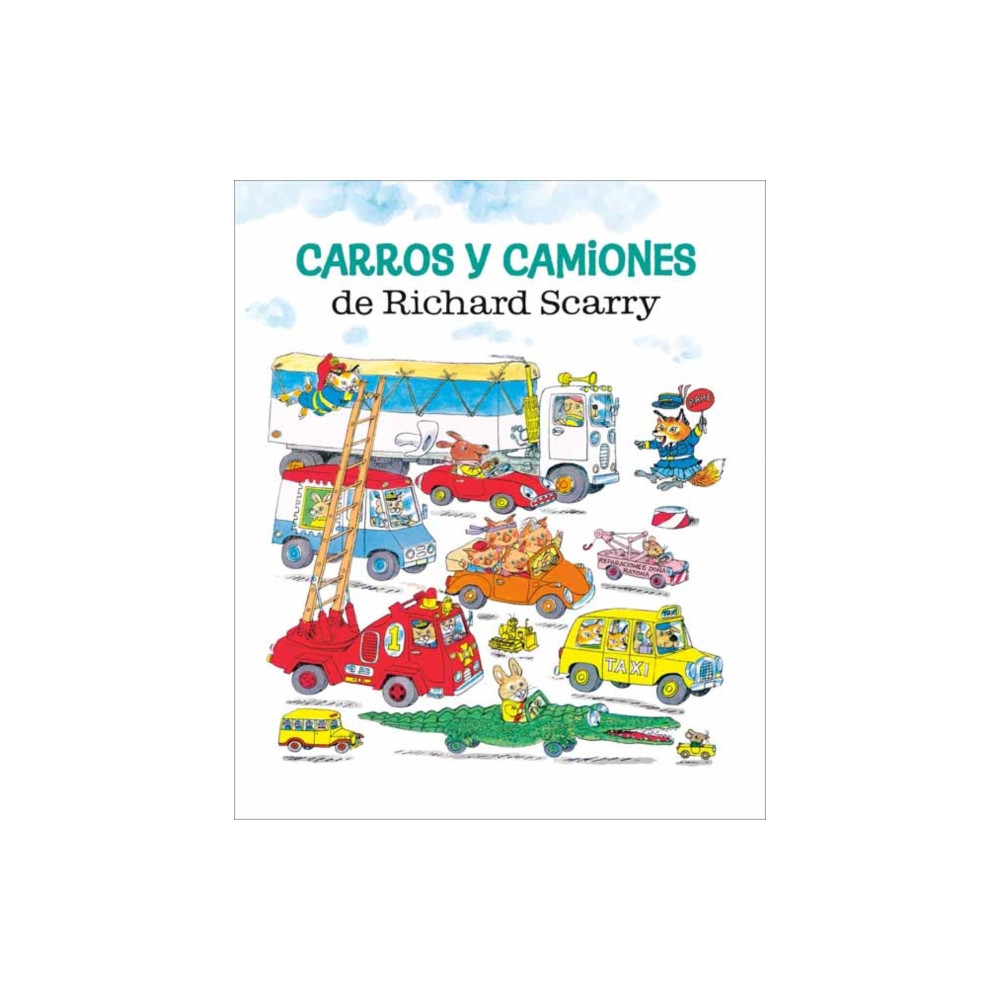 Produktbild för Carros y camiones de Richard Scarry (Richard Scarry's Cars and Trucks and Things that Go Spanish Edition) (inbunden, spa)