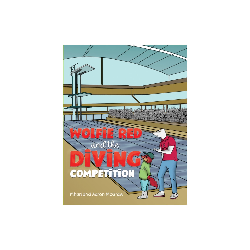 Produktbild för Wolfie Red and the Diving Competition (häftad, eng)