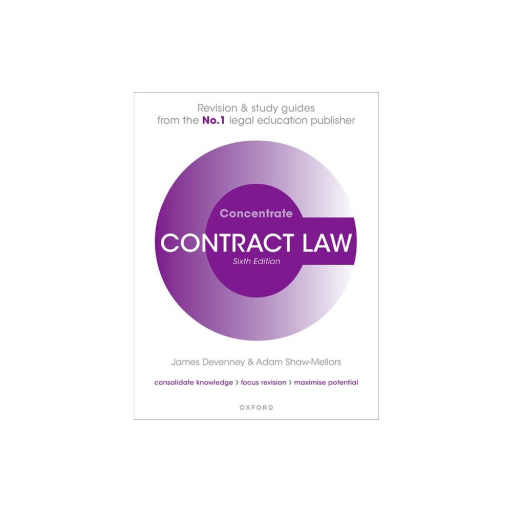 Produktbild för Contract Law Concentrate (häftad, eng)