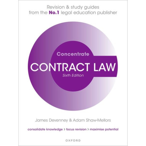 Oxford University Press Contract Law Concentrate (häftad, eng)
