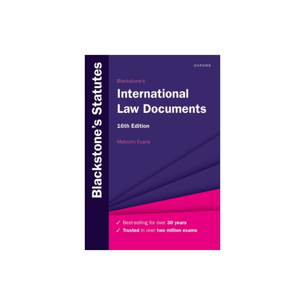 Produktbild för Blackstone's International Law Documents (häftad, eng)