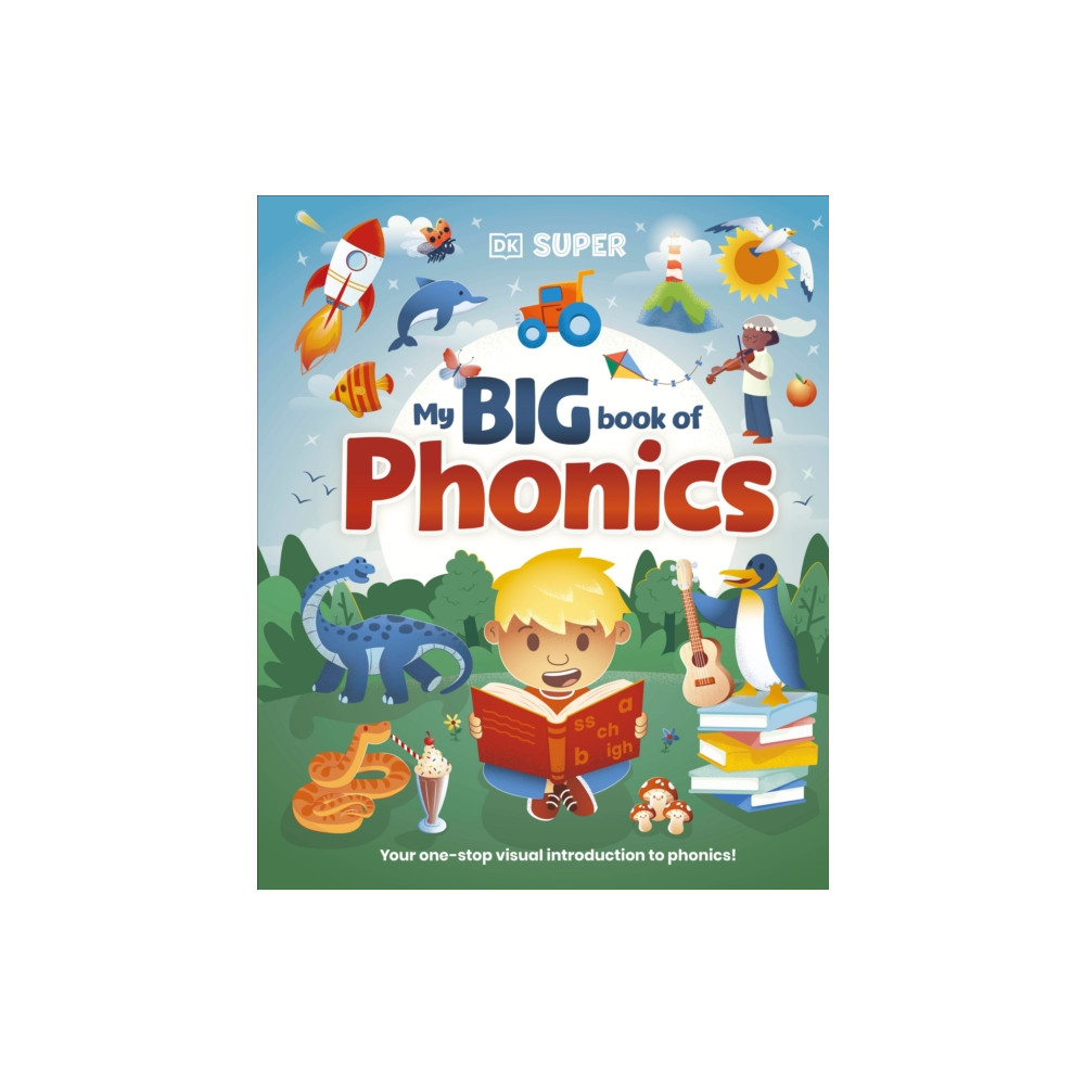 Produktbild för DK Super Phonics My Big Book of Phonics (inbunden, eng)