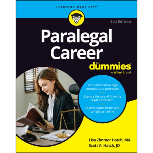 John Wiley & Sons Inc Paralegal Career For Dummies (häftad, eng)