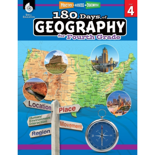 Shell Educational Publishing 180 Days™: Geography for Fourth Grade (häftad, eng)