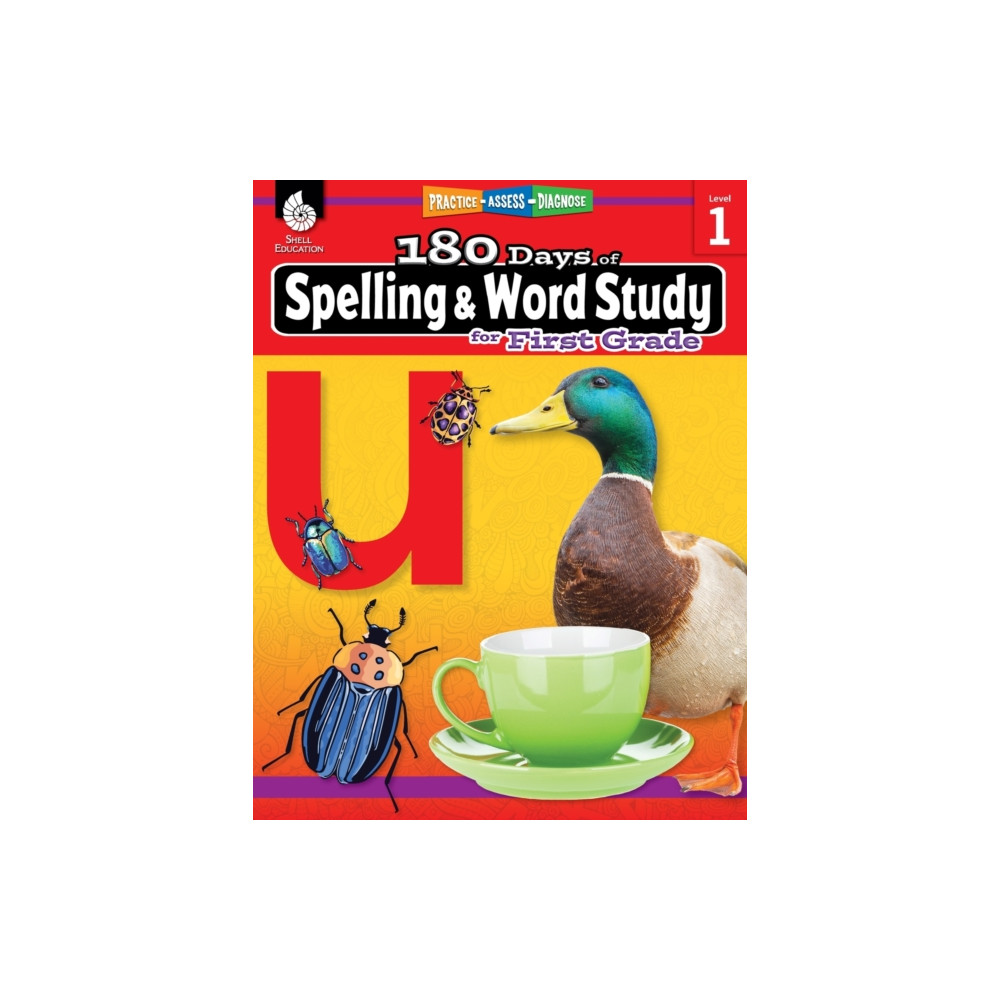 Produktbild för 180 Days™: Spelling and Word Study for First Grade (häftad, eng)