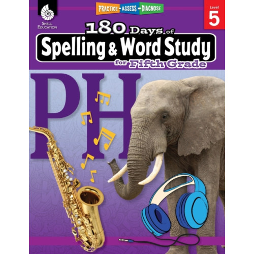 Shell Educational Publishing 180 Days™: Spelling and Word Study for Fifth Grade (häftad, eng)