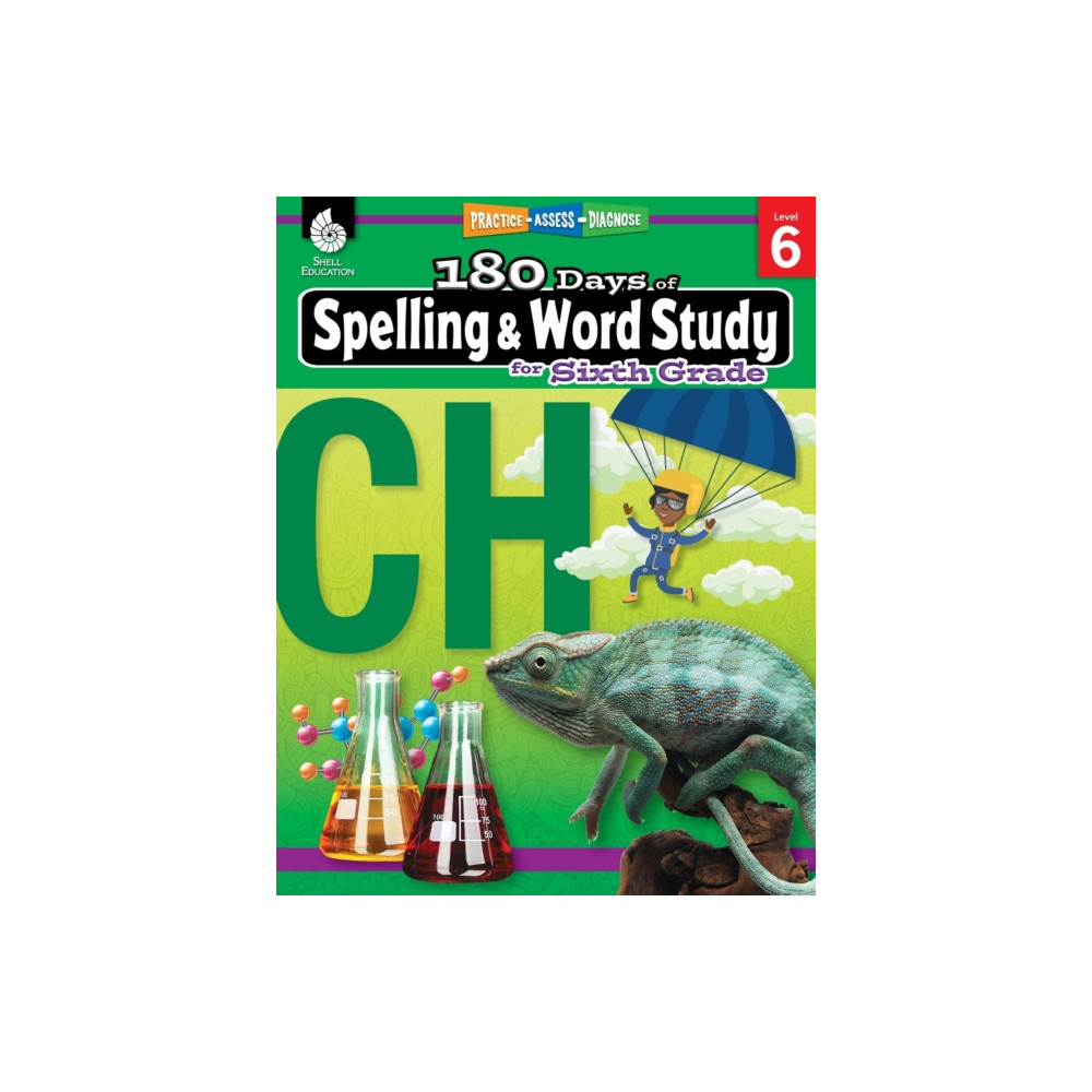 Produktbild för 180 Days™: Spelling and Word Study for Sixth Grade (häftad, eng)