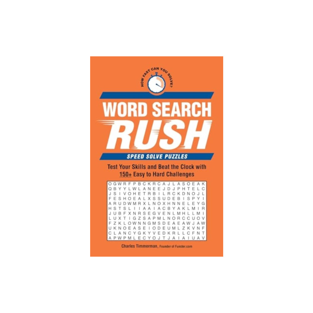 Produktbild för Word Search Rush (häftad, eng)